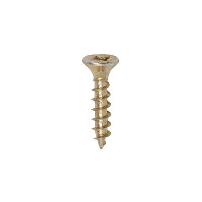 Timco Solo Countersunk Gold Woodscrews4.0 X 20 (200Pcs) from B&Q