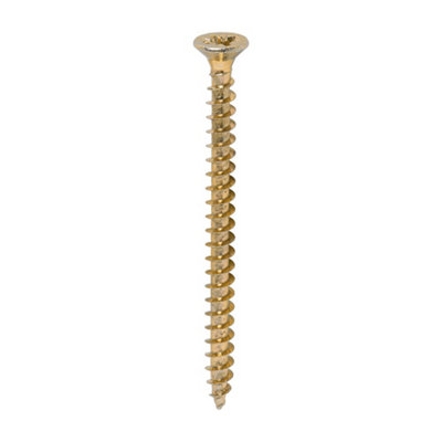 Timco Solo Countersunk Gold Woodscrews4.5 X 60 (200Pcs) from B&Q