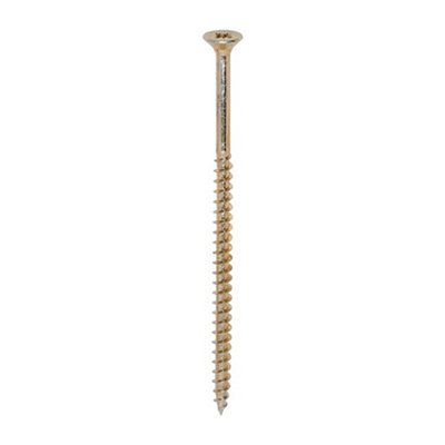 Timco Solo Countersunk Gold Woodscrews5.0 X 100 (100Pcs) from B&Q