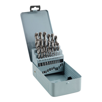 Timco - Ground Jobber Drills Set - Hss (Pcs - Pieces) Size 25