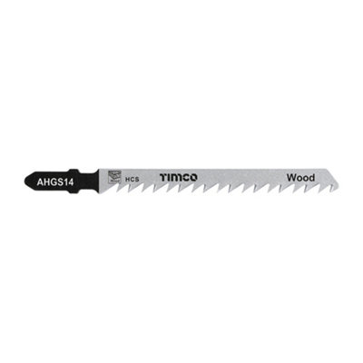 Timco Jigsaw Blades Wood Cutting Hcs BladesT144D from B&Q
