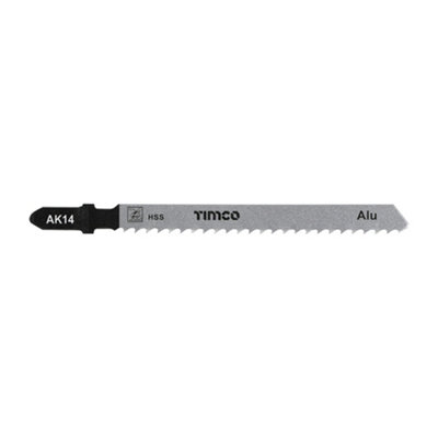 Timco Jigsaw Blades Metal Cutting Hss BladesT127D from B&Q