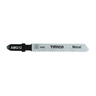 Timco Jigsaw Blades Metal Cutting Hss BladesT118B from B&Q