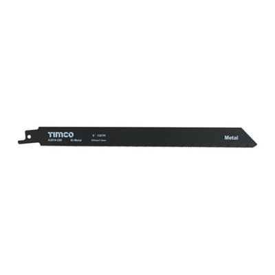 Timco Reciprocating Saw Blades Metal Cutting Bi-MetalS1122Ef from B&Q