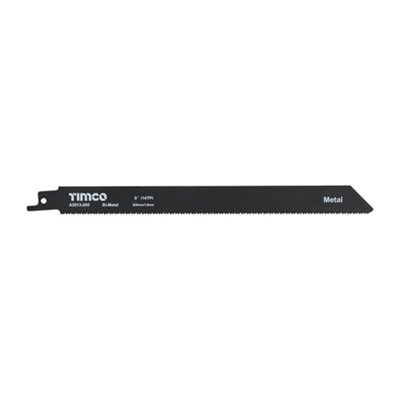Timco Reciprocating Saw Blades Metal Cutting Bi-MetalS1122Bf from B&Q
