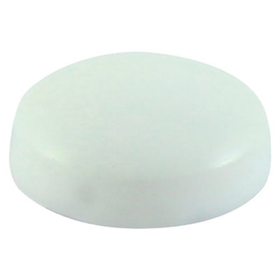 Timco Two Piece Screw Cover - To Fit 3.5 To 4.2 Screw White