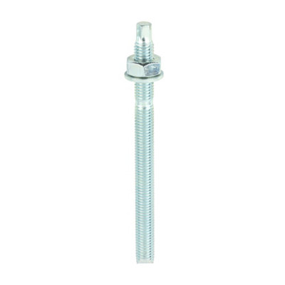TimcoChemical Anchor Threaded StudsNuts & WashersZinc (Size M10 X 13010 Pieces) from B&Q