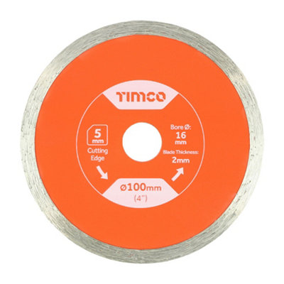 Timco General Purpose Tile & Ceramic Blade - 100 X 16.0