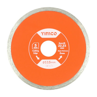 Timco General Purpose Tile & Ceramic Blade115 X 22.2 from B&Q