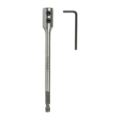 Timco1/4" Flat Wood Bit Extension Rod (Size 150mm1 Each) from B&Q