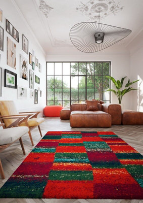 Aspect Furniture Spanish Tango Multi-Colour Area Rug from B&Q