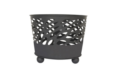 La Hacienda Nami Steel Firebasket - Outdoor Heating -  L 39 Cm X W 39 Cm X H 32 Cm