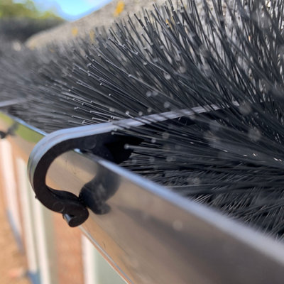 Selections Gutter Brush Leaf Guard Fixing Clips (Pack Of 40) from B&Q