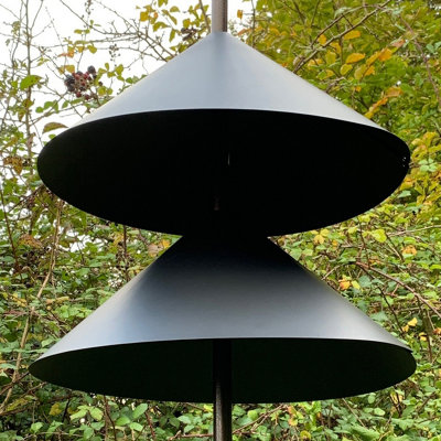 Selections Metal Wrap Around Squirrel Baffle For Bird Feeding Stations (Set Of 2) from B&Q