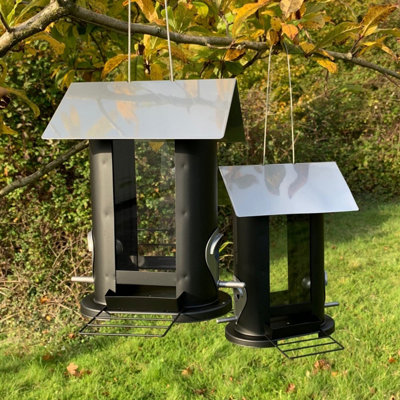 Selections Wentworth Bird Seed Feeder With 4 Feeding Ports (Set Of 2) from B&Q