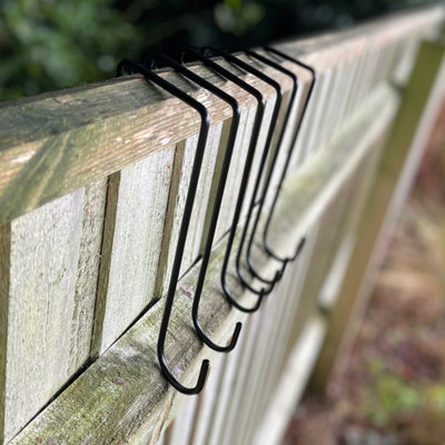 Selections Garden Fence Panel Hooks (20Cm)Pack Of 6 from B&Q