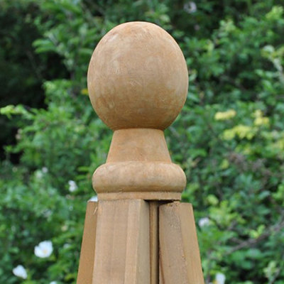 Selections Replacement Finial For 1.9M Wooden Garden Obelisk from B&Q