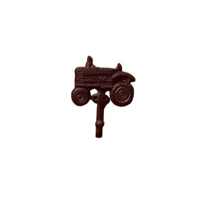 Wrought Iron Tractor Single Hook from B&Q