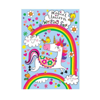 Rachel Ellen Magical Unicorn Girls Writing Set Folder - Perfect Gift For Girls - Image 8