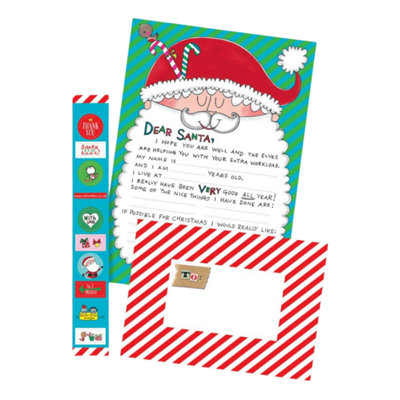 Christmas Letter To Santa Boy Stickers List - Fun Rachel Ellen Xmas Gift - Image 6