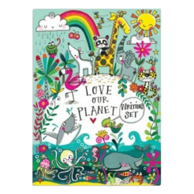 Love Our Planet Writing Set Wallet by Rachel Ellen Designs - Image 4