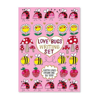 Rachel Ellen Love Bugs Design Pretty Writing Set Birthday Stationery Gift Idea - Image 4