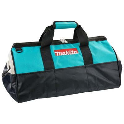 Makita 19" Lxt Open Mouth Toolbag Tool Bag With 4 Internal Pockets + Strap