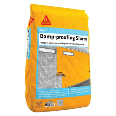 Sika Damp Proofing Slurry, Damp Proofing and Waterproofing Coating, 25KG - Image 4