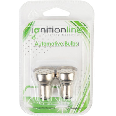 Led Autolamps 2X 1157 Bay15D P21/5W 380 19 Led Red Car Brake Tail Stop Turn Light Lamp Bulbs