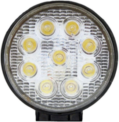Mehr 27W Epistar Flood Beam Worklamp Round from B&Q