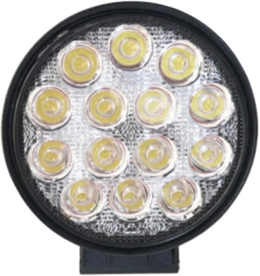 Mehr 42W Epistar Flood Beam Worklamp Round from B&Q
