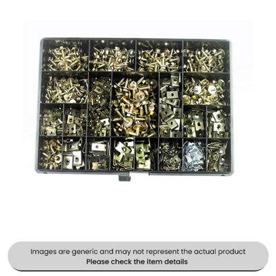 Mehr U NutsJ Nuts And Self Tapping Acme Screws Hexagon Head Assorted Box 730Pcs from B&Q