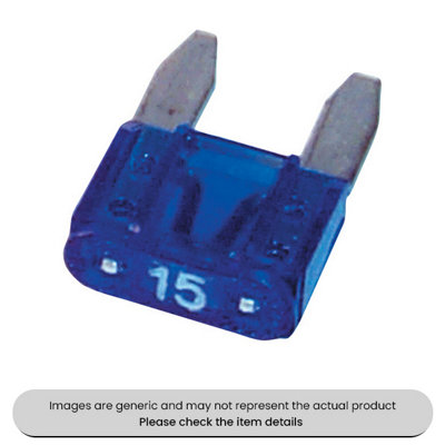 Mehr Mini Beige Blade Cartridge Fuses 5Amp Pack Qty 25 from B&Q