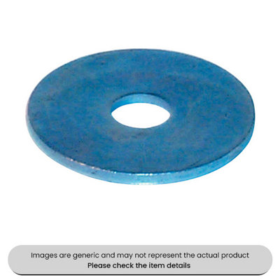 Mehr Zinc Plated Repair Washers Metric Bs 3410 Mudguard Type 10X25mm Pack Qty 100 from B&Q