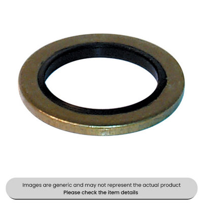 Mehr Bonded Seals Dowty Steel Washers 14mm Metric Pack Qty 100 from B&Q