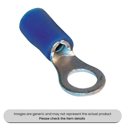 Mehr Blue Ring Terminals & Connectors 5.3mm Pack Qty 200