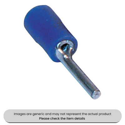 Mehr Blue Pin Terminals & Connectors 1.9mm Pack Of 100