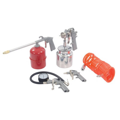 Silverline Air Tools & Compressor Accessories Kit 5Pce from B&Q