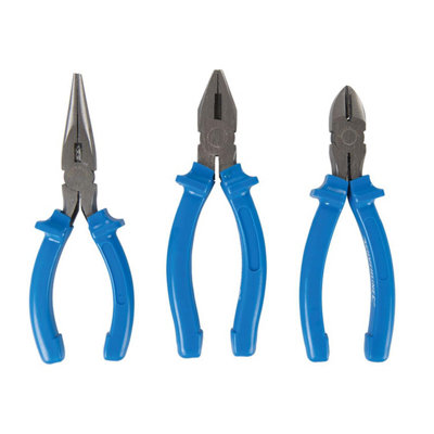 Silverline Pliers Set 3Pce 427610 Hand Tools 160mm from B&Q