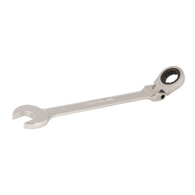 Silverline Flexible Head Ratchet Spanner24mm from B&Q
