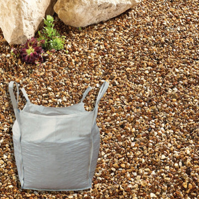 Kelkay Autumn Gold Premium Aggregate Chippings Bulk Bag 750Kg from B&Q