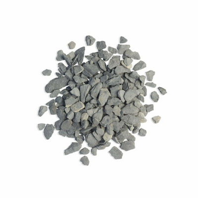 Kelkay Black Slate 40mm Premium Aggregates Slate 20Kg Large Pack from B&Q