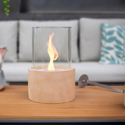La Hacienda Olivia Bio-Ethanol Tabletop Fire from B&Q