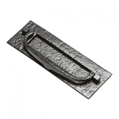 Kirkpatrick Letter Plate With KnockerBlack (1963) from B&Q