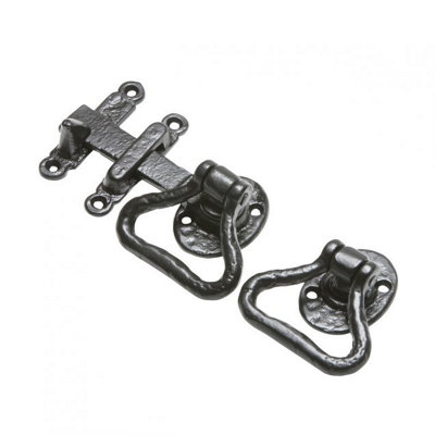 Kirkpatrick 5 Inch Gate LatchBlack (1146) from B&Q