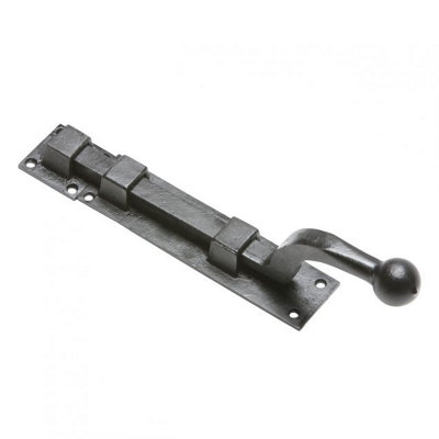 Kirkpatrick 18 Inch X 2 Inch Knob BoltBlack (4090) from B&Q