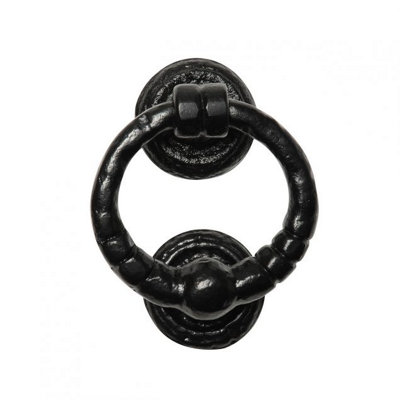 Kirkpatrick 5 Inch Ring KnockerBlack (846) from B&Q