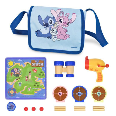 Disney Lilo & Stitch Adventure Bag Playset - Outdoor & Indoor Activity Set - Blue - Image 4