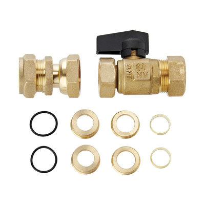 Salamander Pumps Salamander Home Boost Mains Fed Pressure Booster Pump Installation Fittings Kit from B&Q