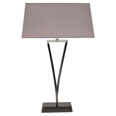 B&Q -  Pagazzi Lizzie 49Cm Touch Table Lamp Mocha